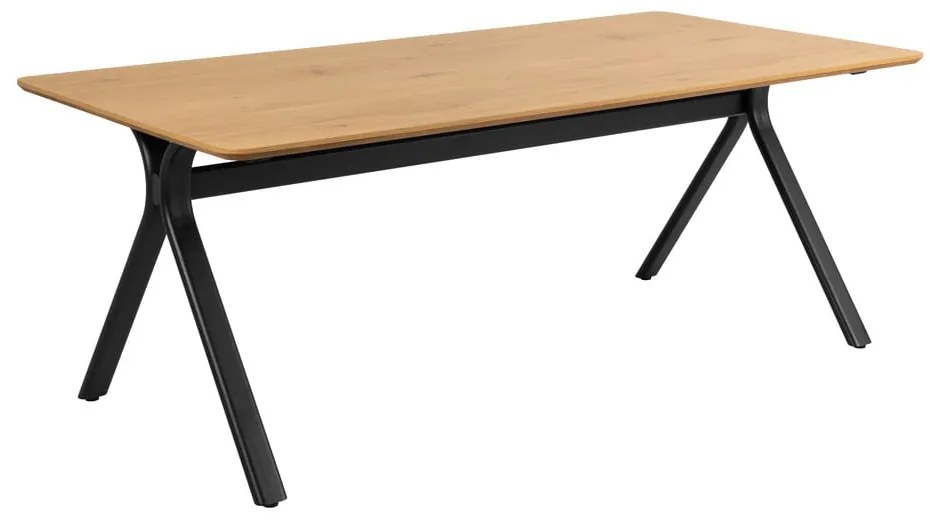 Tavolo da pranzo con piano effetto rovere 100x200 cm Bristol – Actona