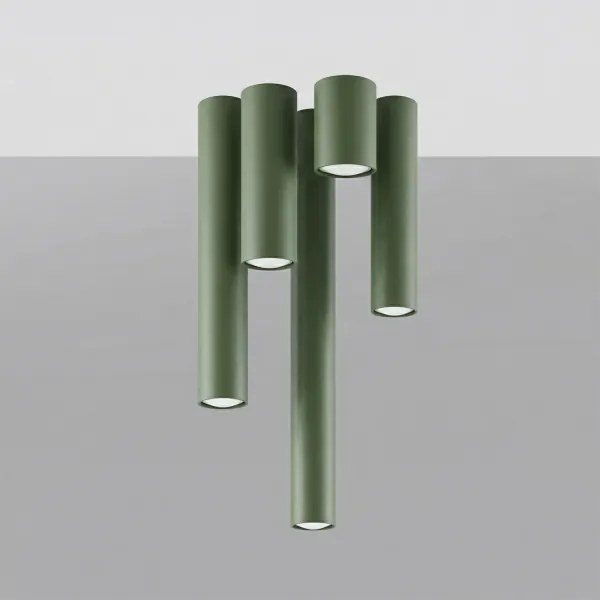 Sollux SL.2071 - Faretto LAGOS 1xGU10/10W/230V verde