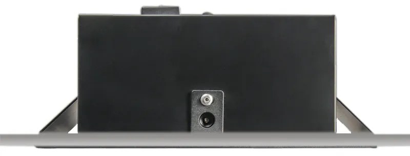 Set di 6 faretti da incasso neri AR111 regolabili - Oneon