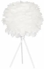 Lampada da tavolo DKD Home Decor Bianco Metallo Piuma (42 x 42 x 60 cm)