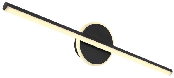 Globo 41924S - Illuminazione a LED per specchi da bagno PEPE LED/10W/230V IP44 nero