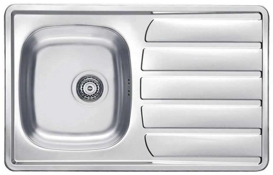 ALVEUS 1098938 - Lavello della cucina ZOOM 79x50 cm satin, per montaggio superiore