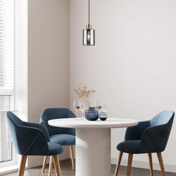 Rabalux 72248 - Lampadario a sospensione con filo PEREZ 1xE27/40W/230V