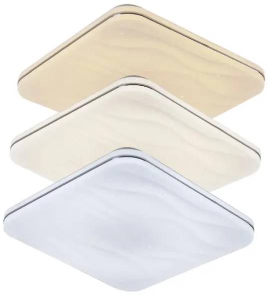 Plafoniera LED dimmerabile DESERT telecomandata LED/72W/230V