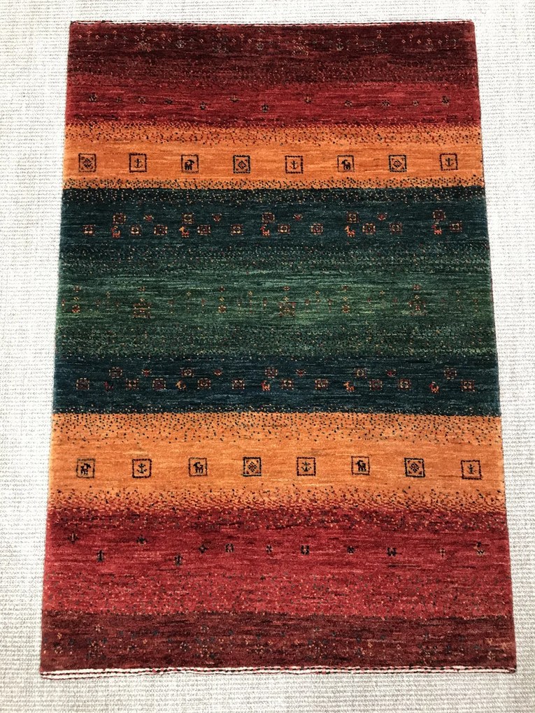Loribaft Tappeto 80 x 120 (Iran) Annodato A Mano