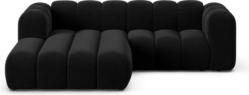 Divano angolare antracite ad angolo sinistro Lupine - Micadoni Home