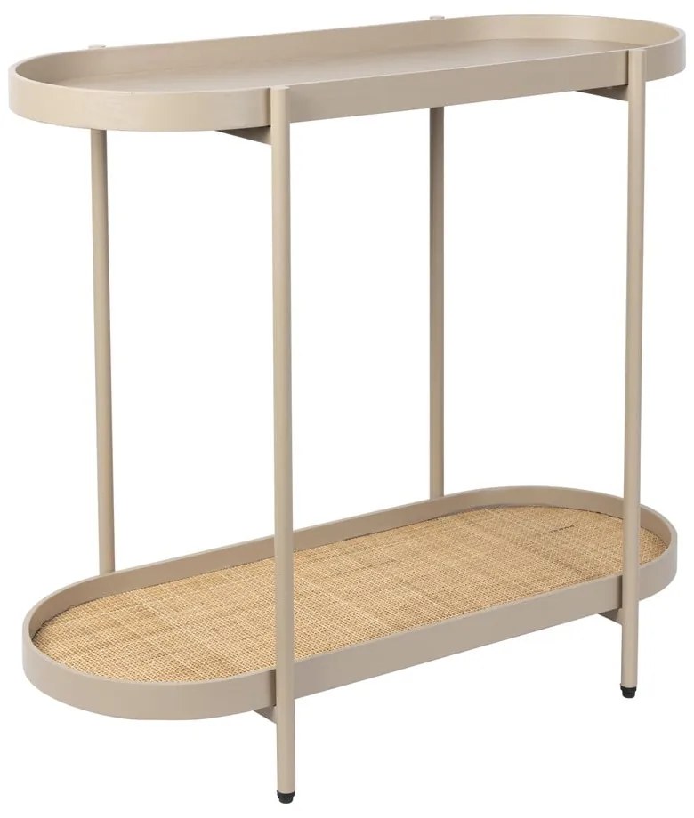 Tavolo consolle beige 39x85 cm Amaya – White Label