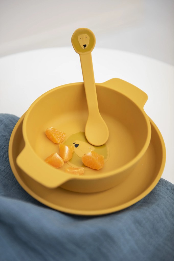 Cucchiaini in silicone 2 pezzi Mr. Lion