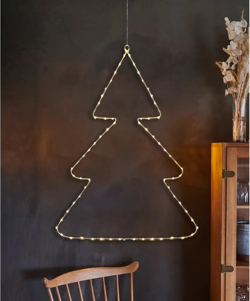 Decorazione natalizia luminosa bianca a sospensione Liva – Sirius