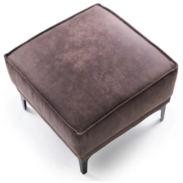 Sgabello in similpelle marrone Copenhagen - Scandic