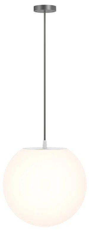 Lampada A Soffitto Moderna Da Esterno Plastica Bianco 1 Luce E27 30W Ip54