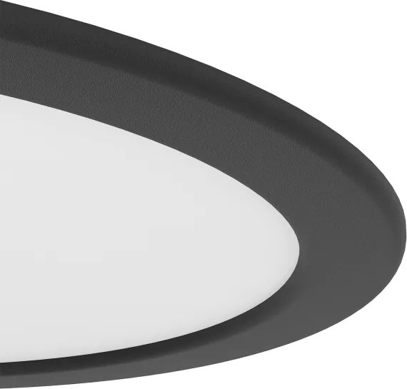 Eglo 901389 - Faretto da incasso LED FUEVA LED/18,5W/230V Ø 21,6 cm nero