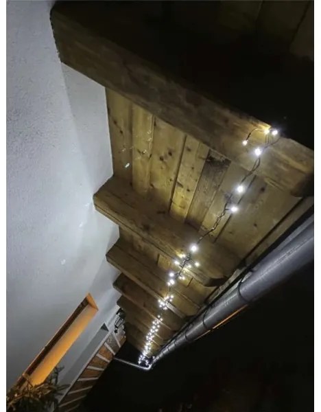Catena luminosa LED da esterno 120xLED/17m IP44 bianco freddo