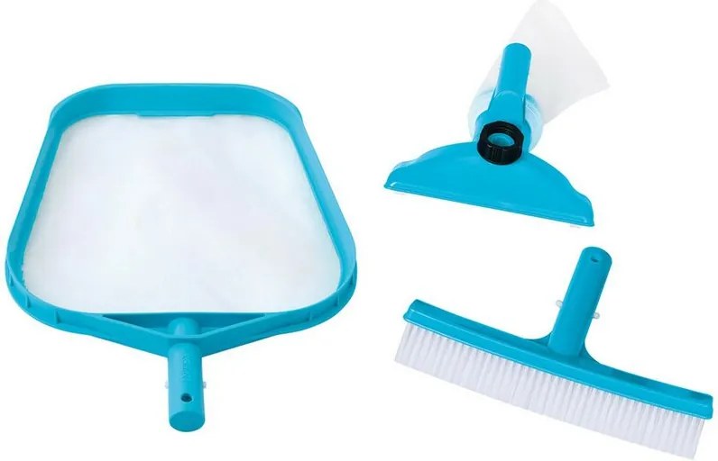 Intex - cf kit pulizia piscina 'deluxe' 3 pezzi