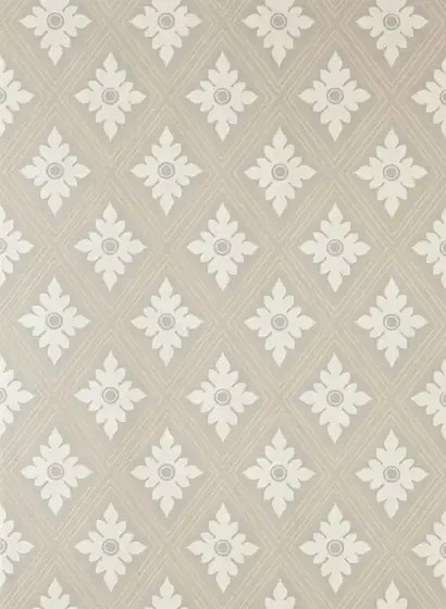 Farrow & Ball Carta da parati Ranelagh - Fawn/ Lime White