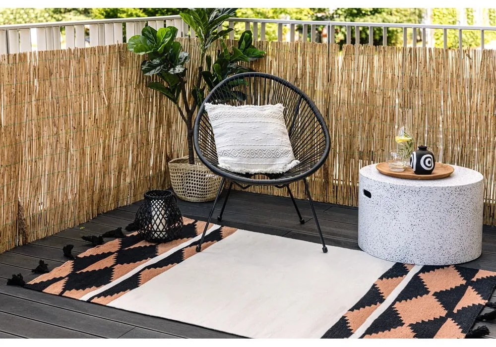 Tappeto reversibile per esterni in plastica riciclata , 120 x 180 cm Agate - Green Decore