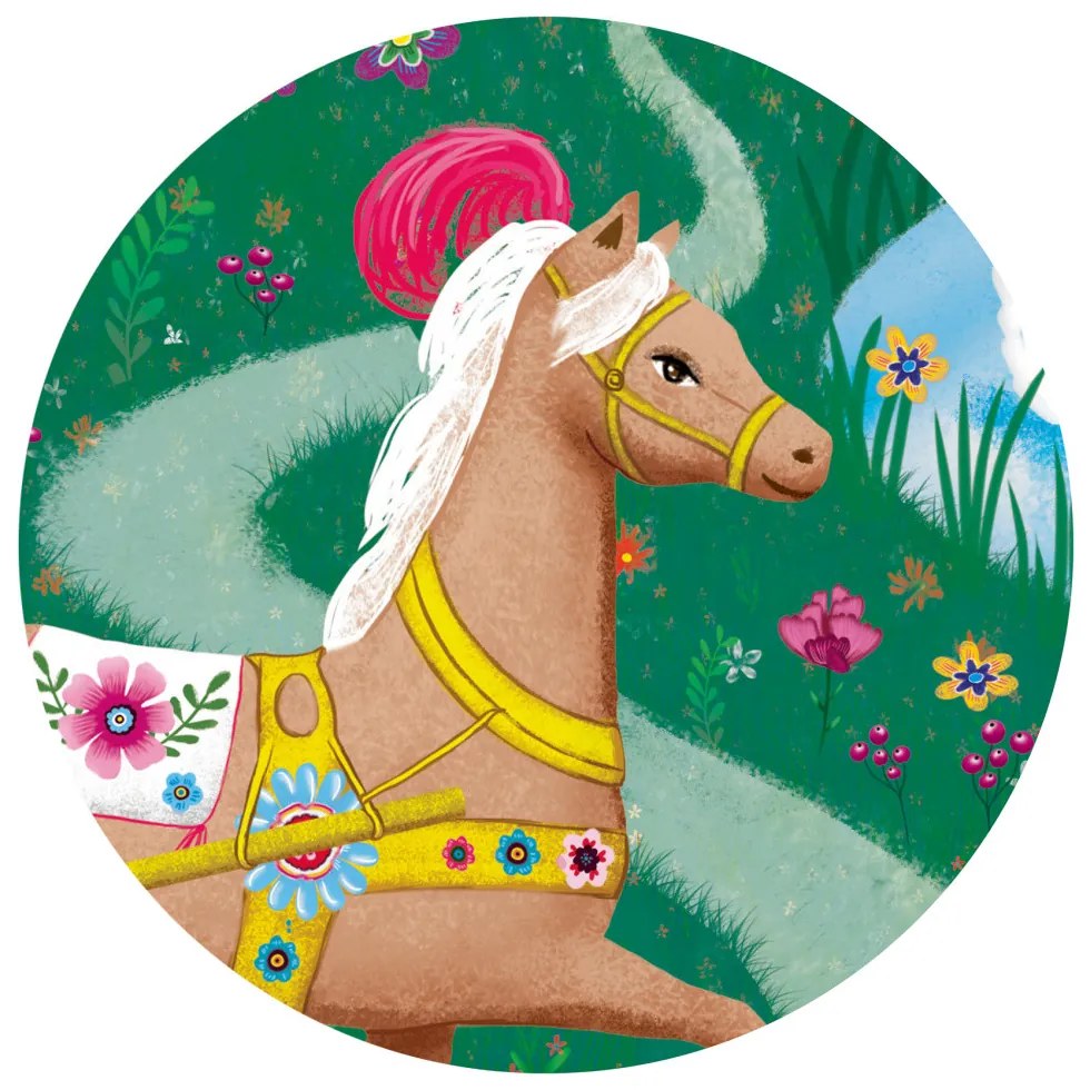 Puzzle - carrozza reale - 54 pezzi