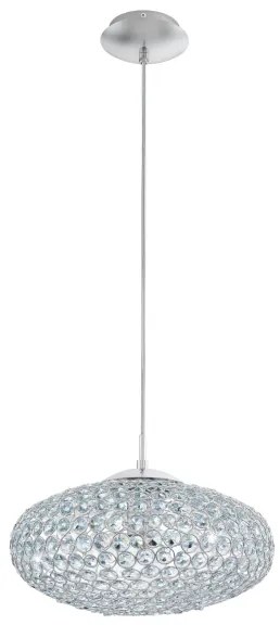 Eglo 95286 - Lampadario a sospensione con filo CLEMENTE 1xE27/60W/230V