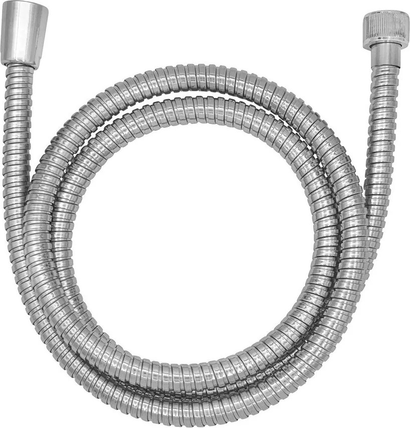 Set per doccia color argento lucido in acciaio inox con doccetta/con supporto scorrevole 60 cm No. 2 – Allstar