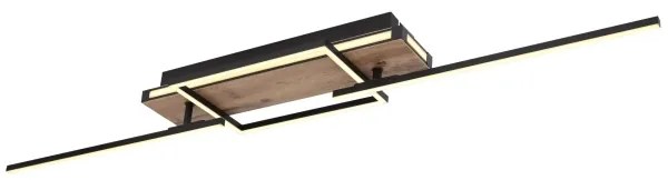 Globo 67299D3 - Plafoniera COLLI LED/40W/230V beige/nera