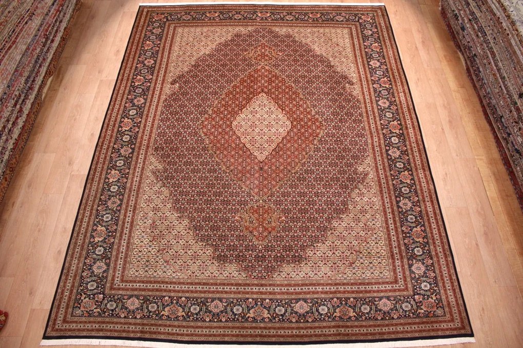Tabriz Tappeto persiano 390 x 300 (Iran) Annodato A Mano