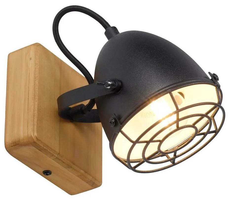 Leuchten Direkt 15171-18 - Faretto da parete BEETLE 1xE14/10W/230V