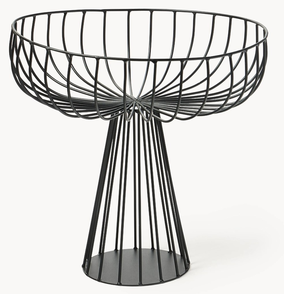 Cestino da portata in metallo fatto a mano Catu