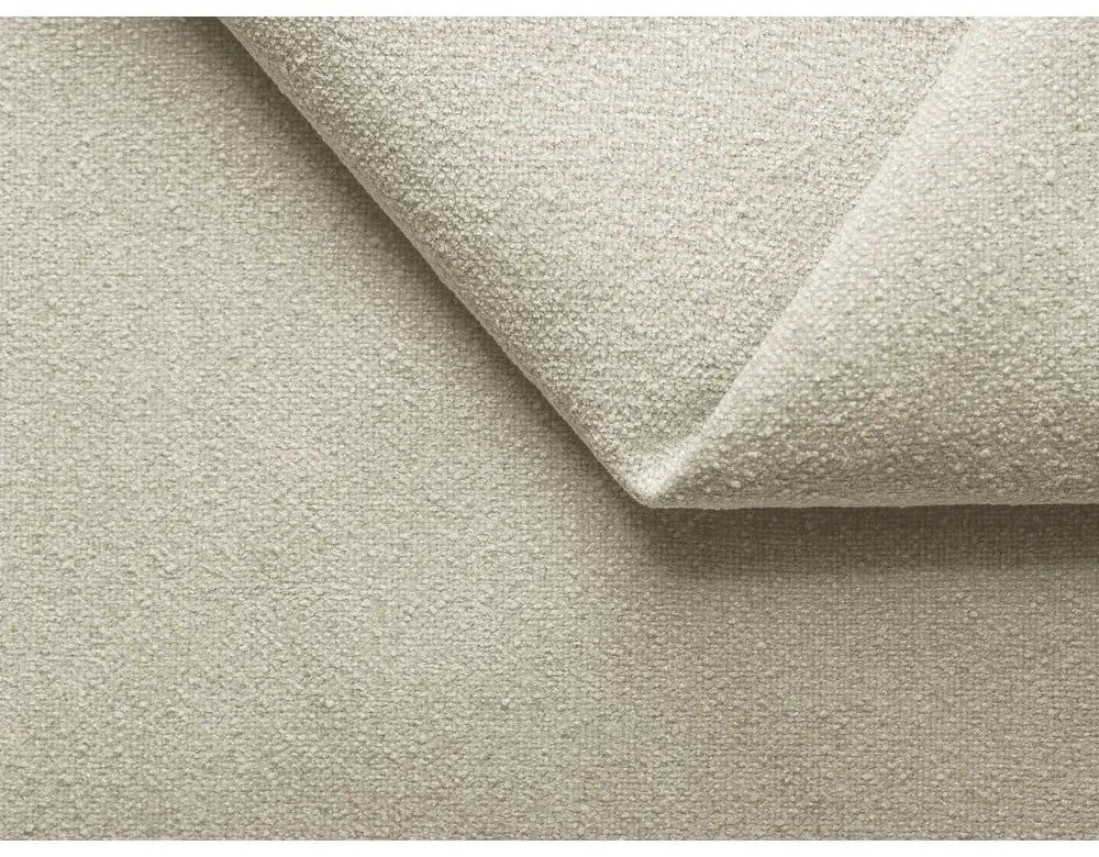 Letto boxspring color crema con contenitore 160x200 cm Palta – Makamii