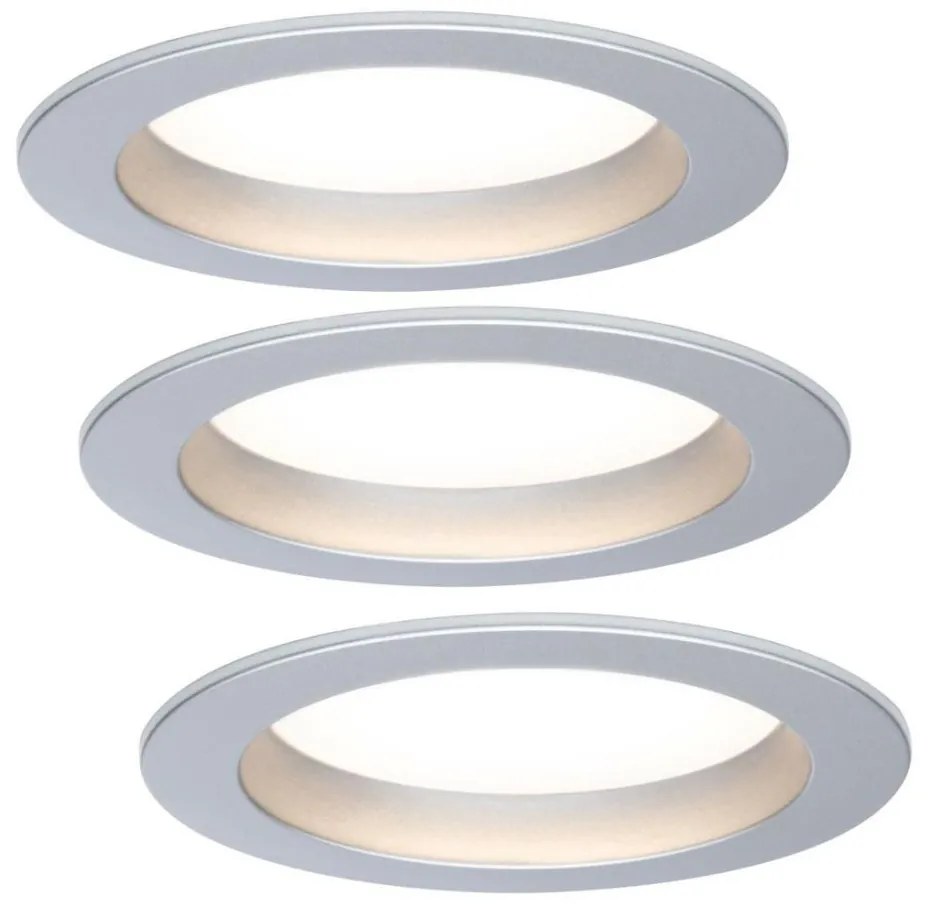 Paulmann - TIP 3938 - KIT 3xLampada a LED/4,5W da incasso 230V