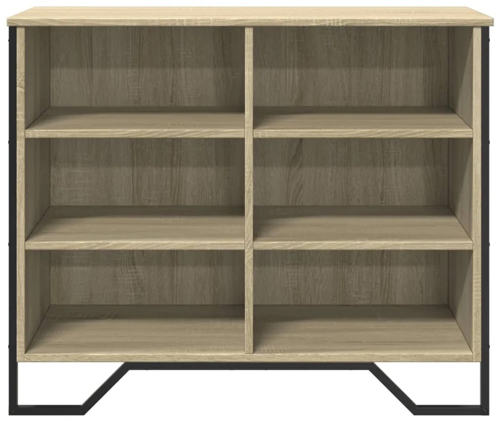 Credenza rovere sonoma 91x35,5x74,5 cm in legno multistrato