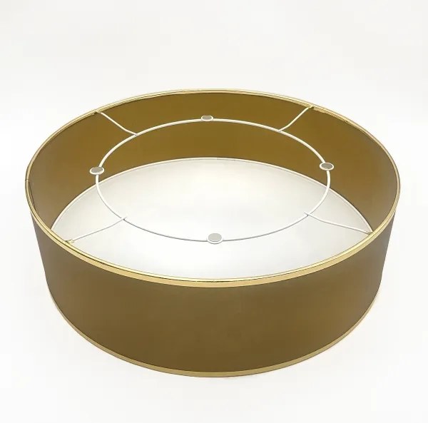 Lampada da soffitto SIRJA 2xE27/15W/230V Ø 45 cm marrone/oro