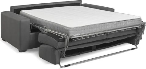 Divano 3 Posti 199x98x84 Cm Con Letto Estraibile Flash Beige