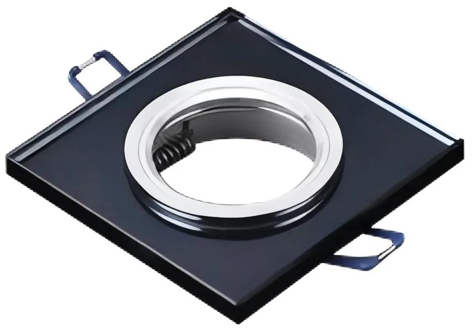 Faretto da incasso 1xGU10/MR16/10W/230V 9x9 cm nero