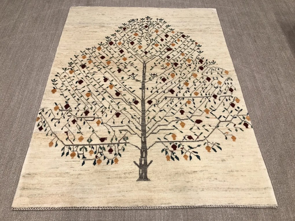 Gashguli Tappeto 200 x 160 Beige (Iran) Annodato A Mano