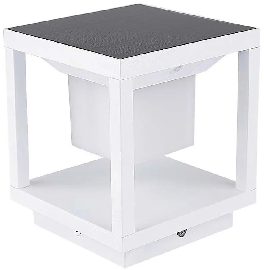 Luce solare a LED con sensore LED/2W/5,5V 3000K IP65 2600 mAh bianco