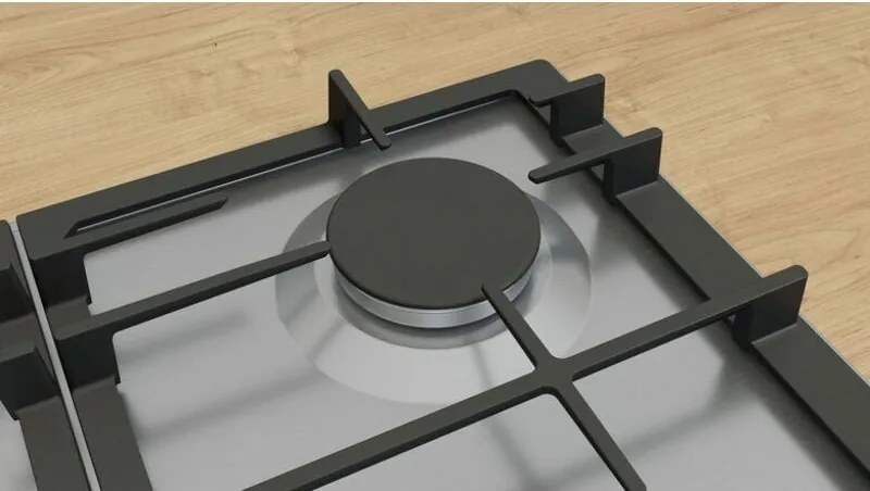 Bosch - Serie 6 PCR9A5I90 , Piano cottura a gas, 90 cm, Acciaio inox