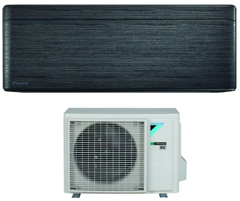 Daikin - Climatizzatore Condizionatore Bluevolution Inverter serie stylish real blackwood 12000 Btu FTXA35BT R-32 Wi-Fi Integrato classe a+++ Colore