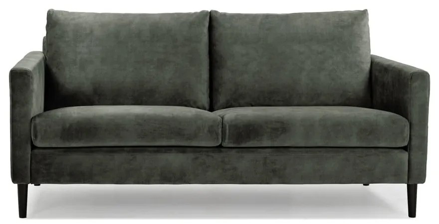 Divano in velluto verde-grigio 153 cm Adagio - Scandic