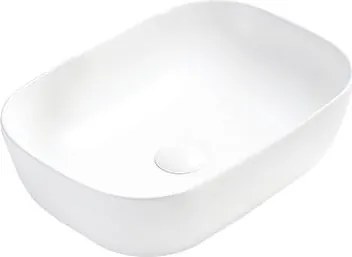 Mexen Rita lavabo da appoggio 45 x 32 cm, bianco opaco - 21084501