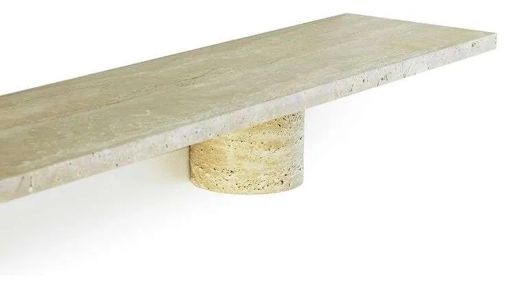 Normann Copenhagen - Pietra Scaffale L120 Travertine Normann Copenhagen