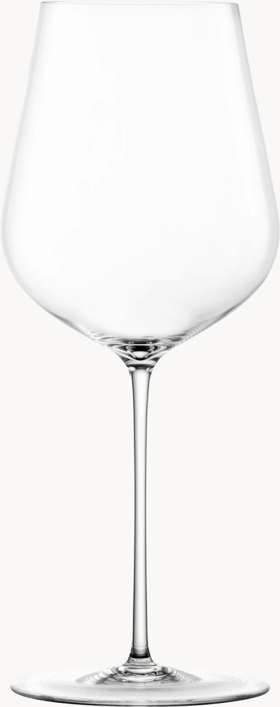 Set di 2 bicchieri da vino rosso in vetro soffiato Kolibri