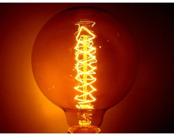 Lampadina industriale decorativa dimmerabile SELRED G125 E27/60W/230V 3000K