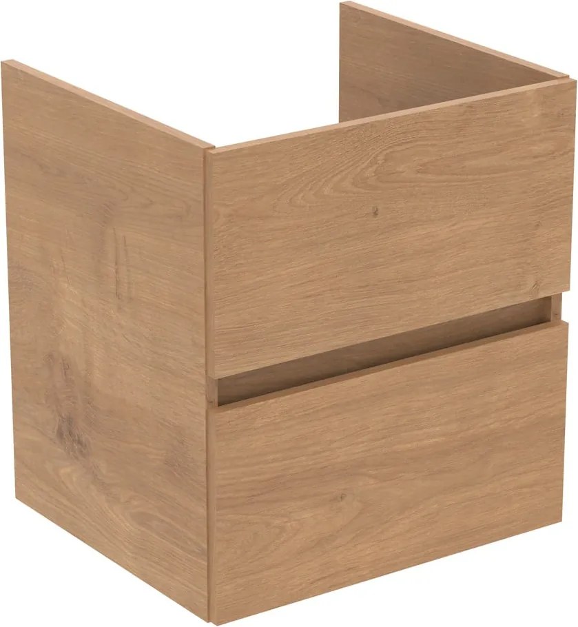 Mobile a sospensione per sottolavabo in rovere naturale 50x55 cm Eurovit+ - Ideal Standard