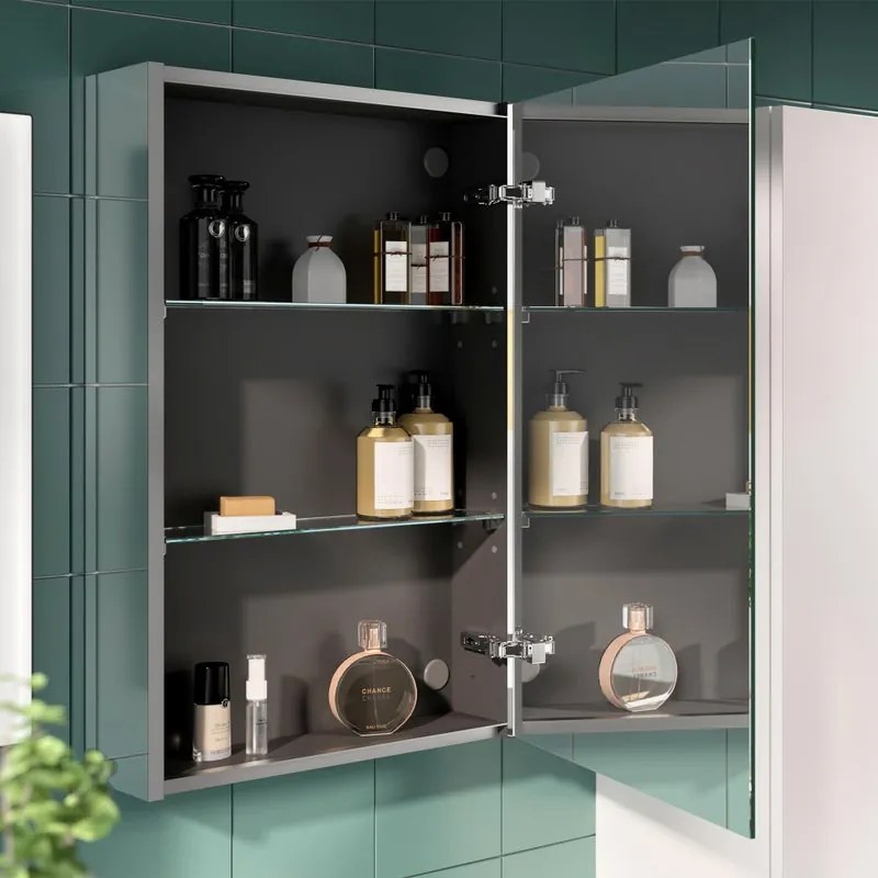 Mobile bagno sospeso con lavabo L 60 x H 55 x P 45 cm noce browny 2 cassetti per vasca centrale Jnka