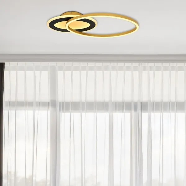 Globo 67264-24 - Lampadario LED a plafone SILLA LED/24W/230V