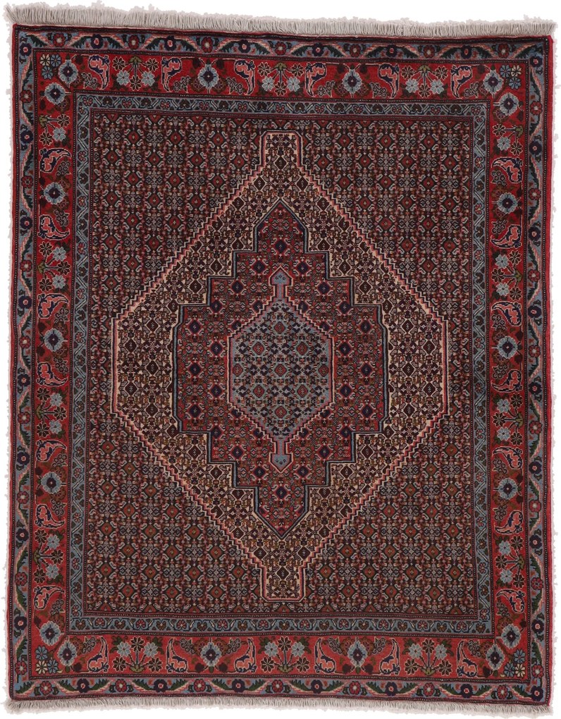 Sandjan Tappeto persiano 120x150 (Iran) Annodato A Mano