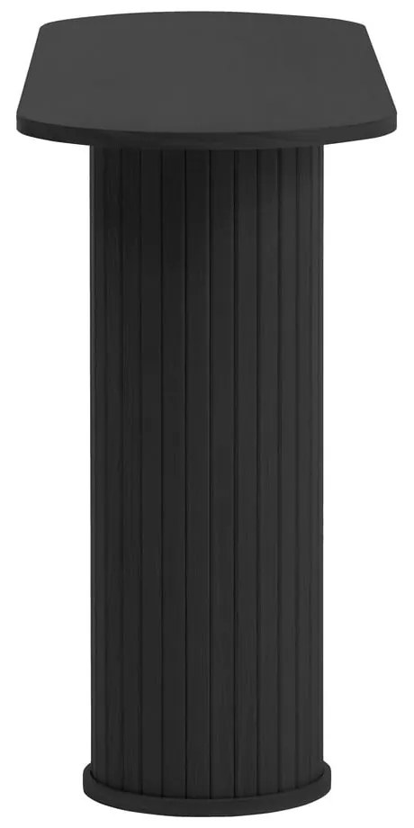 Tavolo consolle nero 40x130 cm Nola – Unique Furniture