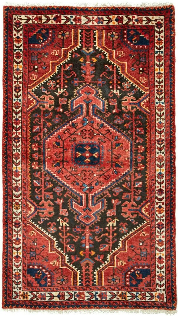 Hamedan Tappeto persiano 80x150 (Iran) Annodato A Mano