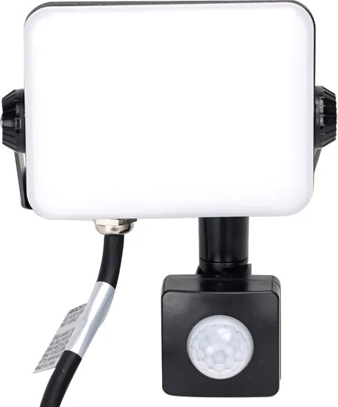 Aigostar - Riflettore LED con sensore LED/30W/230V 4000K IP65 nero
