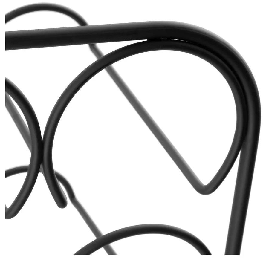 Portabottiglie in metallo per 6 bottiglie - Compactor